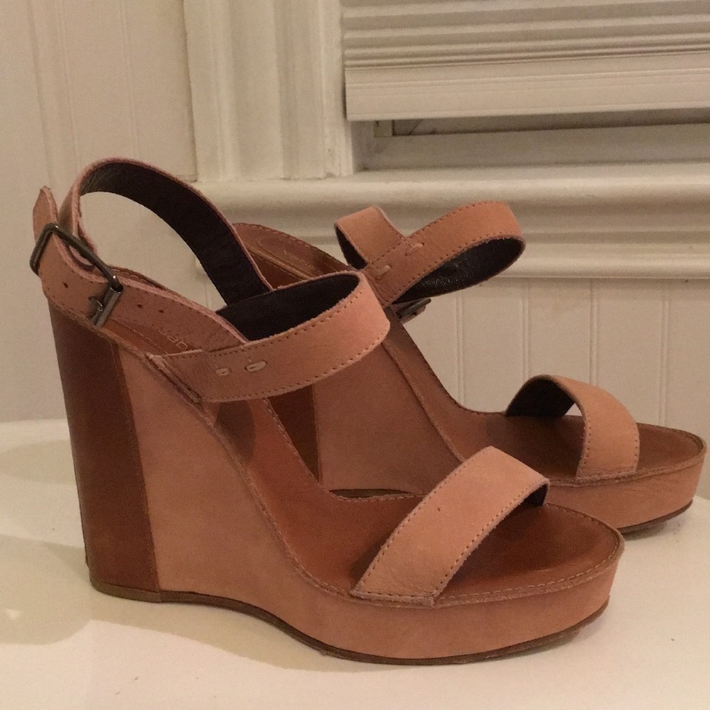 Vanessa Bruno Wedge Sandals - Picture 1 of 4